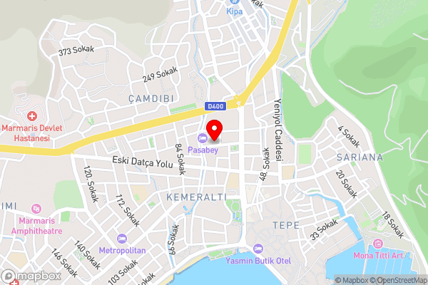 Ozturk Apart Hotel - Hotel Location Map