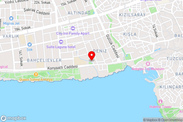 Palace hotel - Hotel Location Map