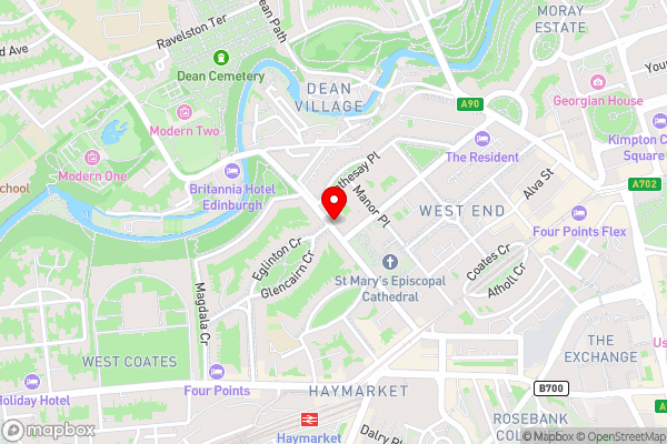 Palmerston Suites - Hotel Location Map