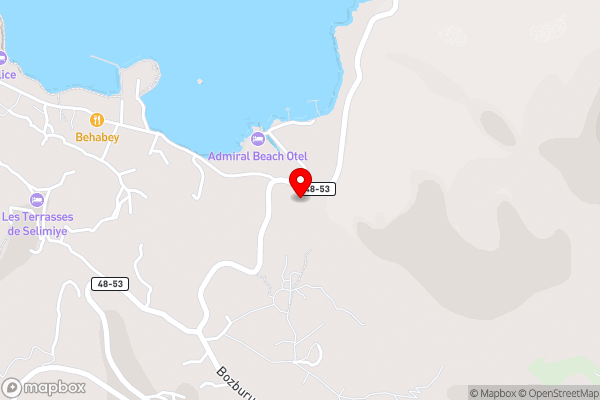 Palmira Selimiye - Hotel Location Map