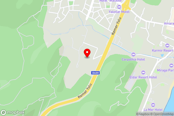 Palmiye Apart Hotel - Hotel Location Map