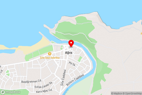 Palmiye Hotel Ağva - Hotel Location Map