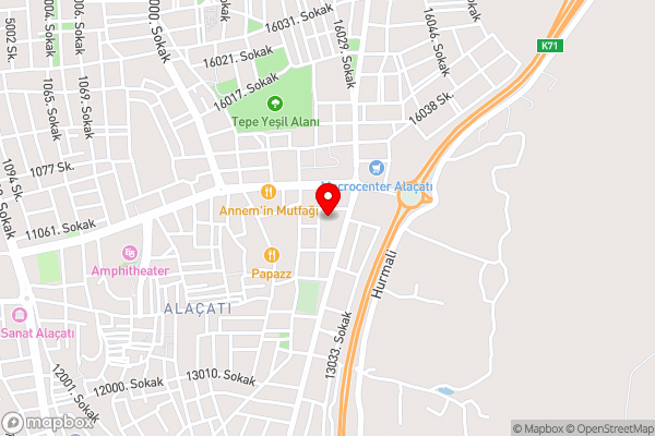 Pan Hotel Alacati - Hotel Location Map