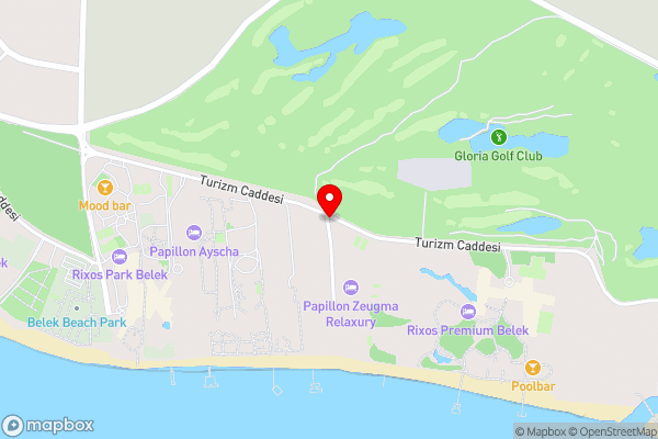 Papillon Zeugma Relaxury - Hotel Location Map