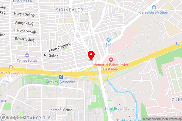 Paradise Airport Hotel - Hotel Location Map