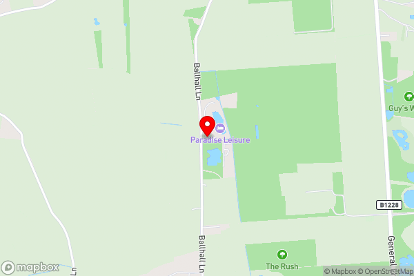 Paradise Pods - Hotel Location Map