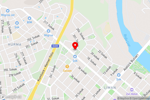 Paradise residence - Hotel Location Map