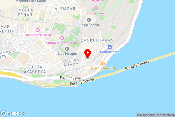 Paris Garden Hotel Istanbul - Hotel Location Map