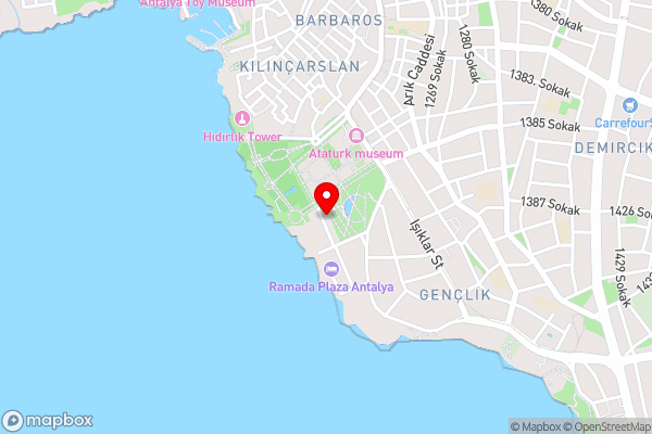 Park Boutique Hotel Rooms & Apart - Hotel Location Map