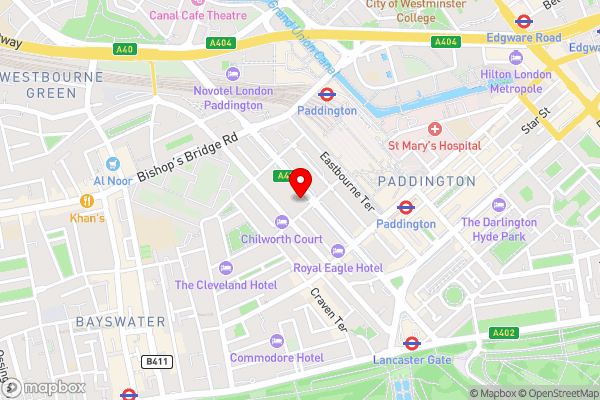 Park Grand London Hyde Park - Hotel Location Map