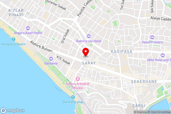 PASHAM RESIDENCE - Hotel Location Map