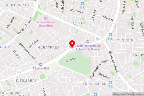 Patara Home - Hotel Location Map