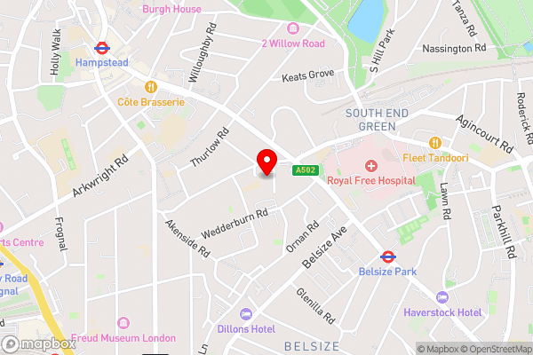 Pax Lodge Hostel - Hotel Location Map