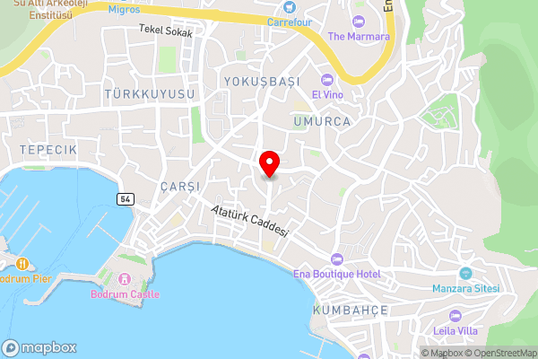 Pay Otel - Hotel Location Map