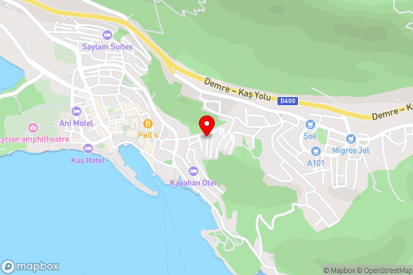 Paydos Apart - Hotel Location Map