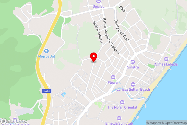 Peaceful Flat with Shared Pool in Camyuva Kemer - Hotel Location Map