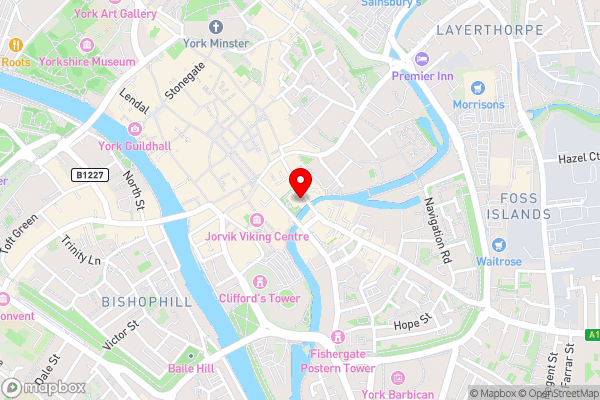 Pear Apartment York City Centre - Self Check-in - Hotel Location Map