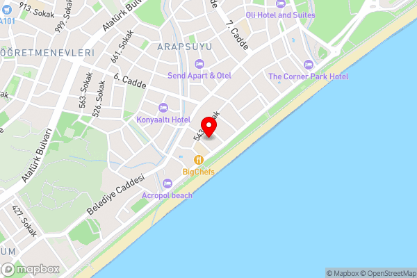 PEARLY HOTEL - Hotel Location Map