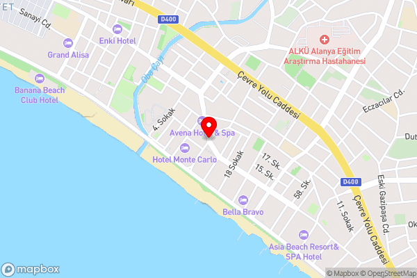Pekcan Hotel - Hotel Location Map