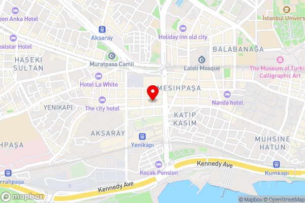 Pelican House Hotel - Hotel Location Map