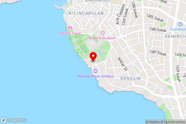 Perge Hotels - Adult Only 18 plus - Hotel Location Map