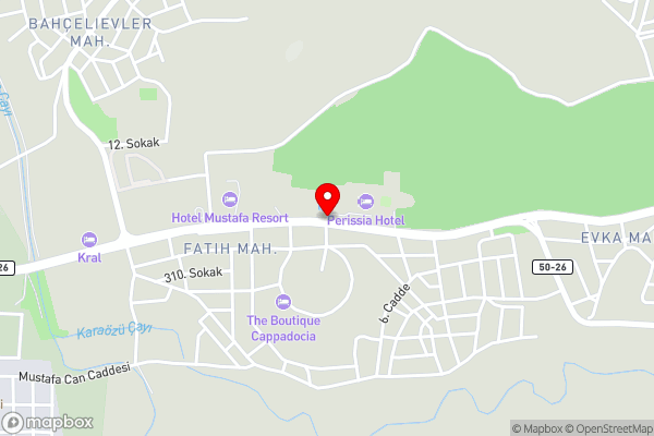 Perissia Hotel & Convention Centre - Hotel Location Map