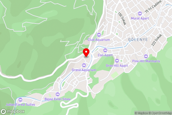 Petunya Konak Boutique Hotel - Hotel Location Map