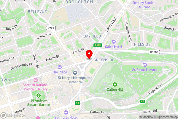 Picardy Place Apartment - Hotel Location Map