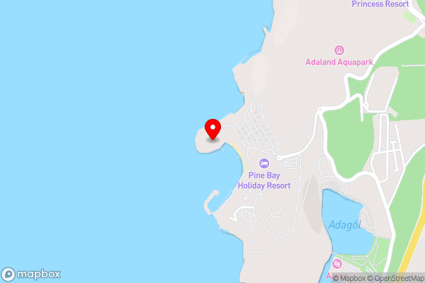 Pine Bay Holiday Resort - Hotel Location Map