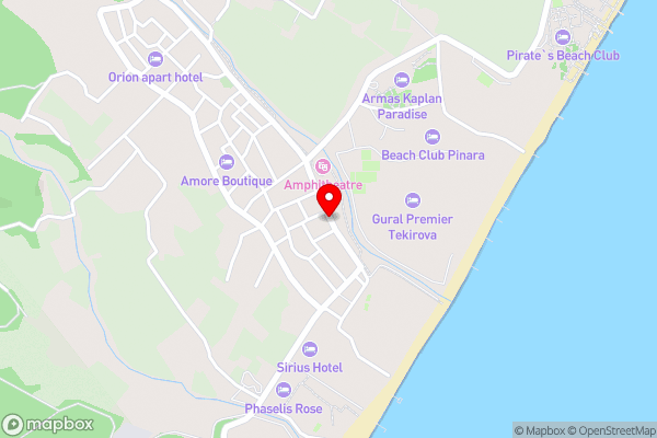 Pirate's Park Resort - All Inclusive - Hotel Location Map