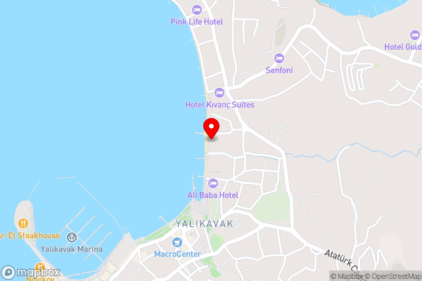 Point Residence Yalıkavak - Hotel Location Map