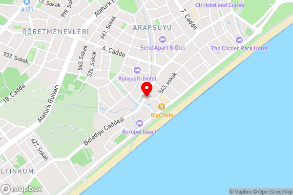 POLERA STELLA HOTEL - Hotel Location Map