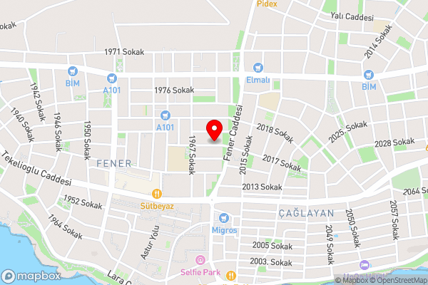 Pomruj Suites Lara Antalya 11 - Hotel Location Map