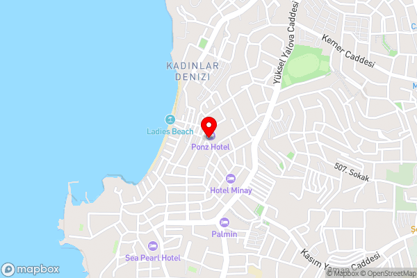 Ponz Hotel - Hotel Location Map