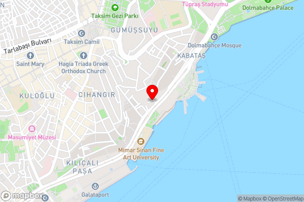 Port İstanbul Residences - Hotel Location Map