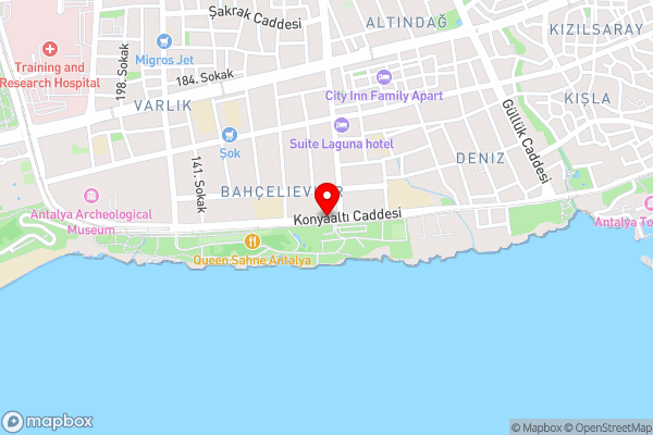 Прекрасные апартаменты для Вашей семьи около моря - Hotel Location Map