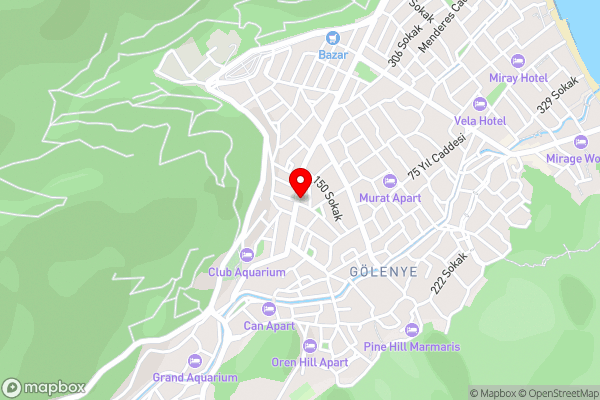 Prestij Apart - Hotel Location Map