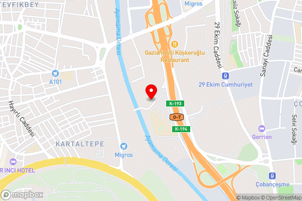 Prime Istanbul Residences - Hotel Location Map