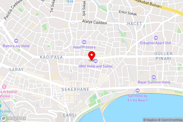 Prince Apart & Hotel - Hotel Location Map