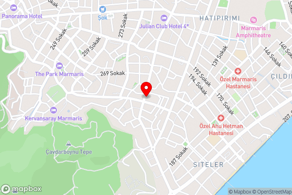 Princess Rima Apartments - Hotel Location Map