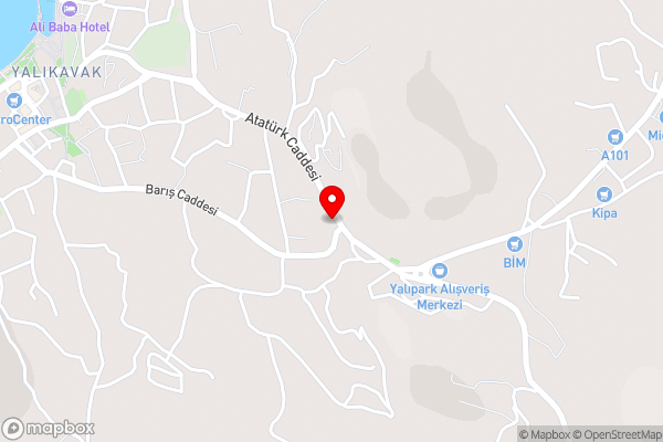 PS PROJE DANIŞMANLIK - Hotel Location Map