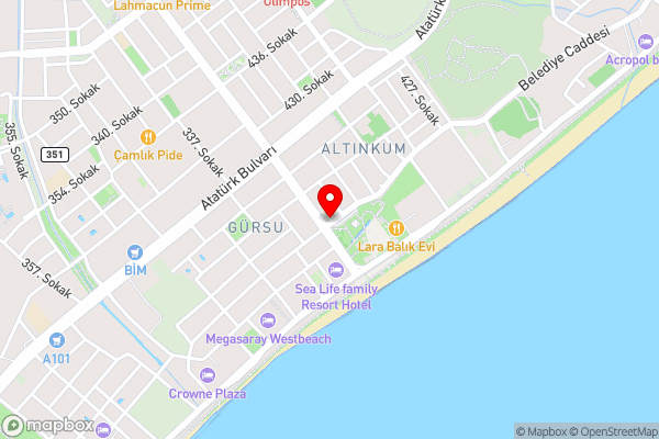 Pukka Hotel - Hotel Location Map