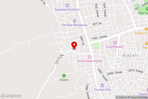 Pupa Alaçatı Butik Otel - Hotel Location Map