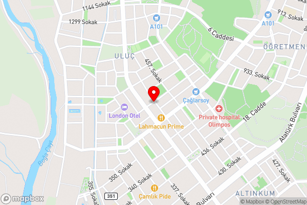 Queens Apart - Hotel Location Map