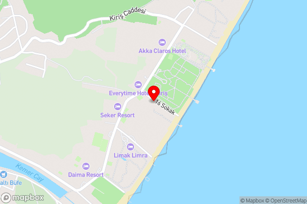 Queen's Park Le Jardin - Hotel Location Map