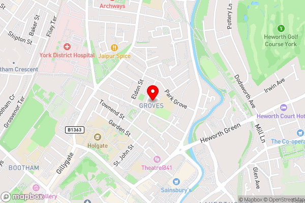 Quirky Stay 10 min walk to city with free parking - Hotel Location Map