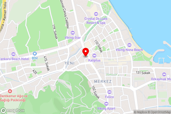 RAD PANSİYON - Hotel Location Map
