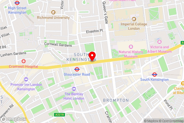 Radisson Blu Edwardian Vanderbilt Hotel, London - Hotel Location Map