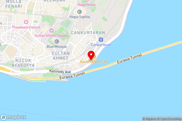Radisson Hotel Istanbul Sultanahmet - Hotel Location Map