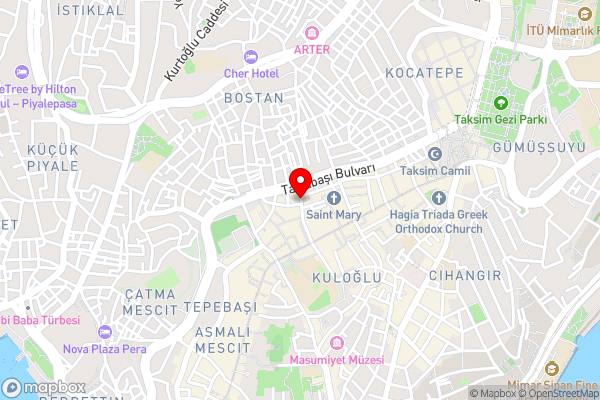 Rafinn Hotel - Hotel Location Map